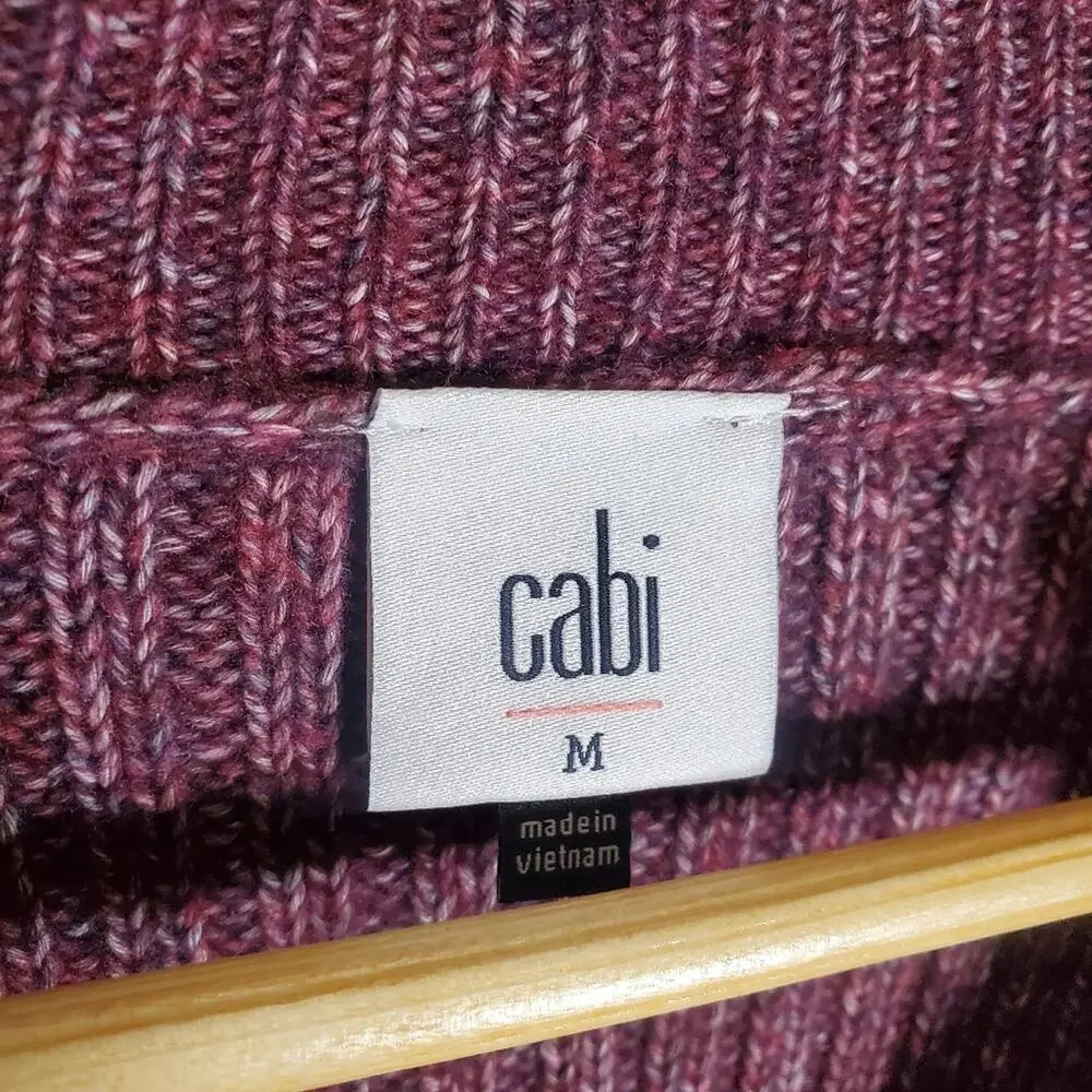 Cabi 4066 Chime Pullover cable knit soft Sweater Fall 2020 SIze Medium